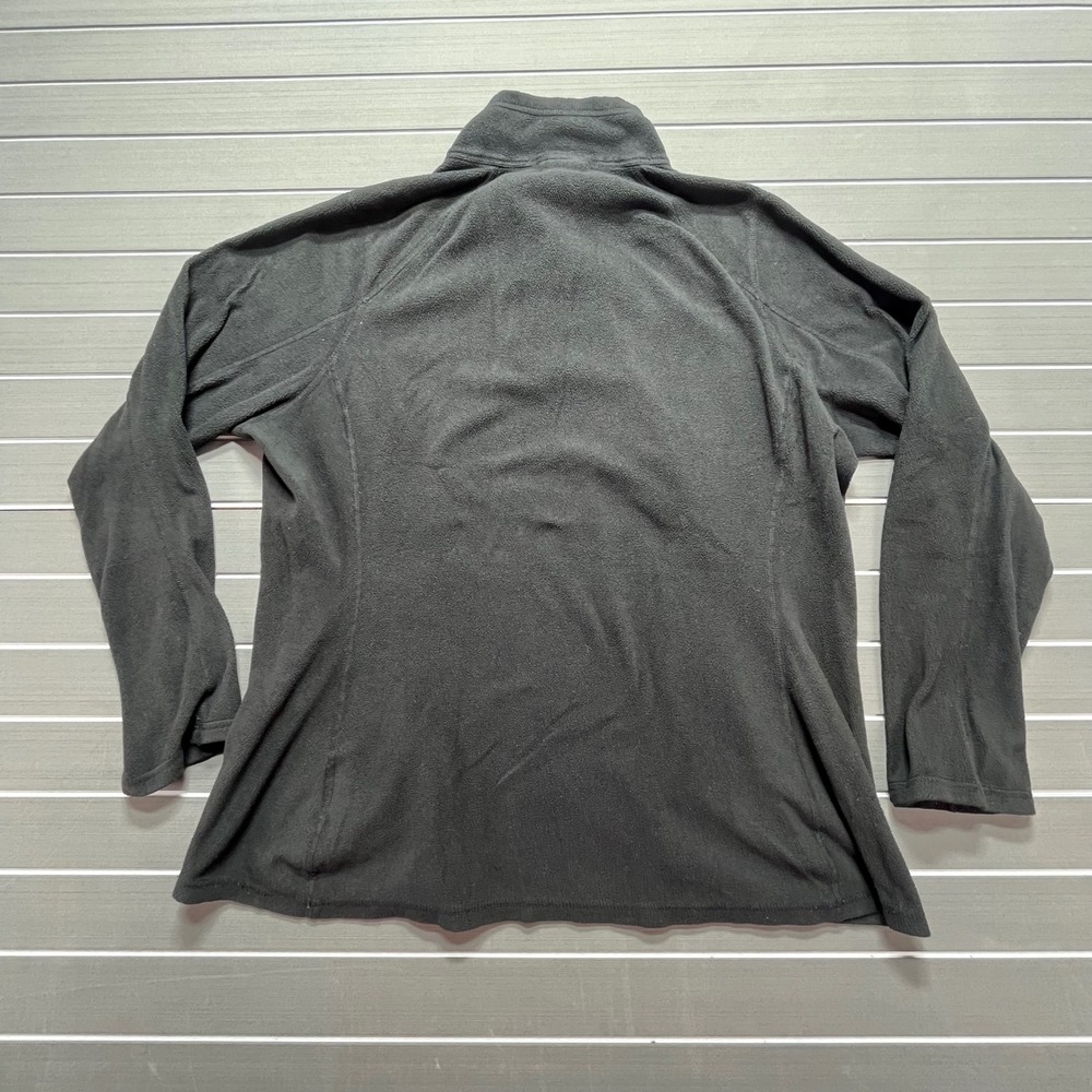 The North Face Womens Fleece 1/4 Zip Pullover Sweatshirt Dark Gray XL - Picture 8 of 8